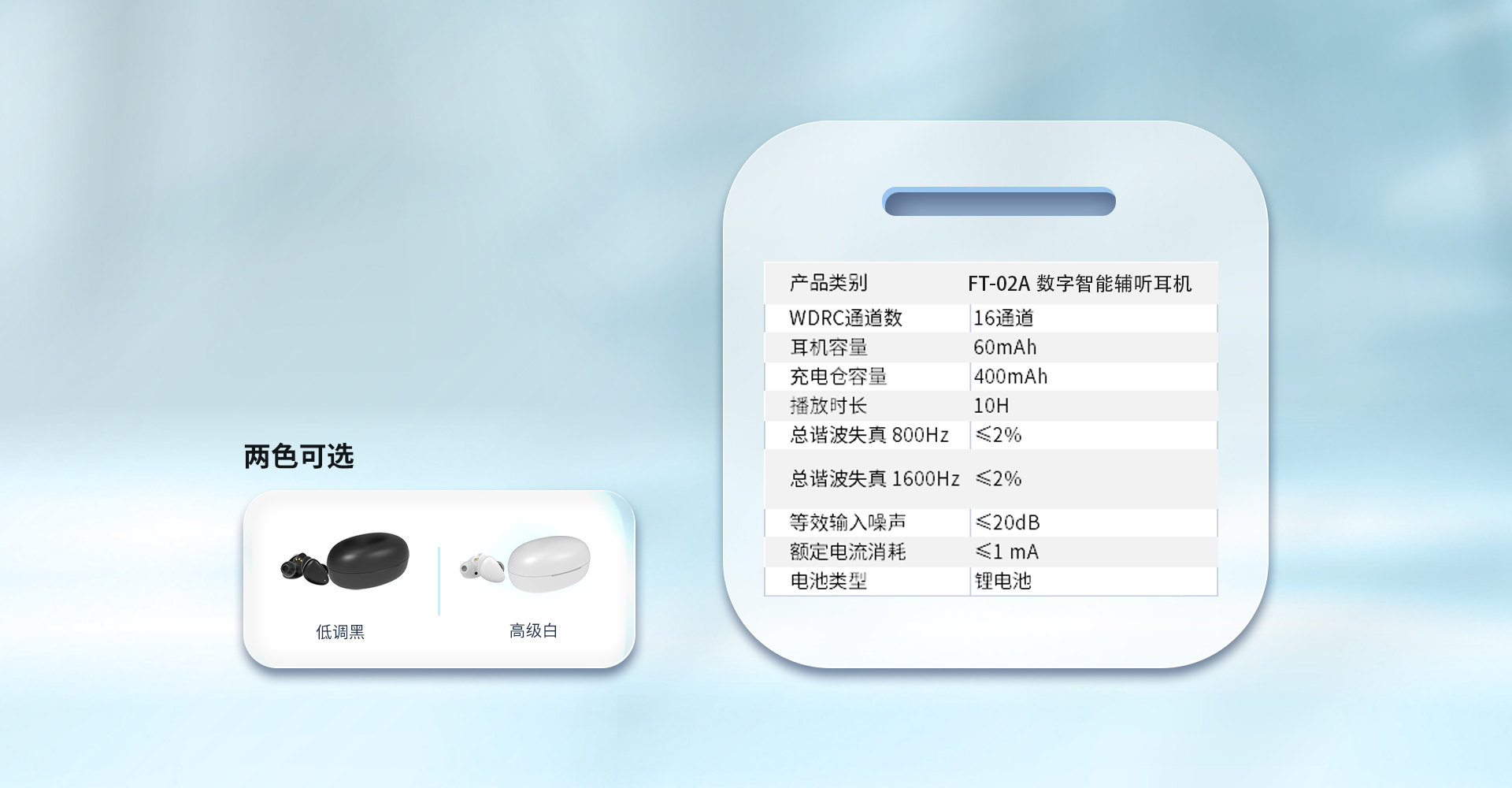辅听耳机 FT-02A
